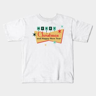 Merry Christmas and Happy New Year Kids T-Shirt